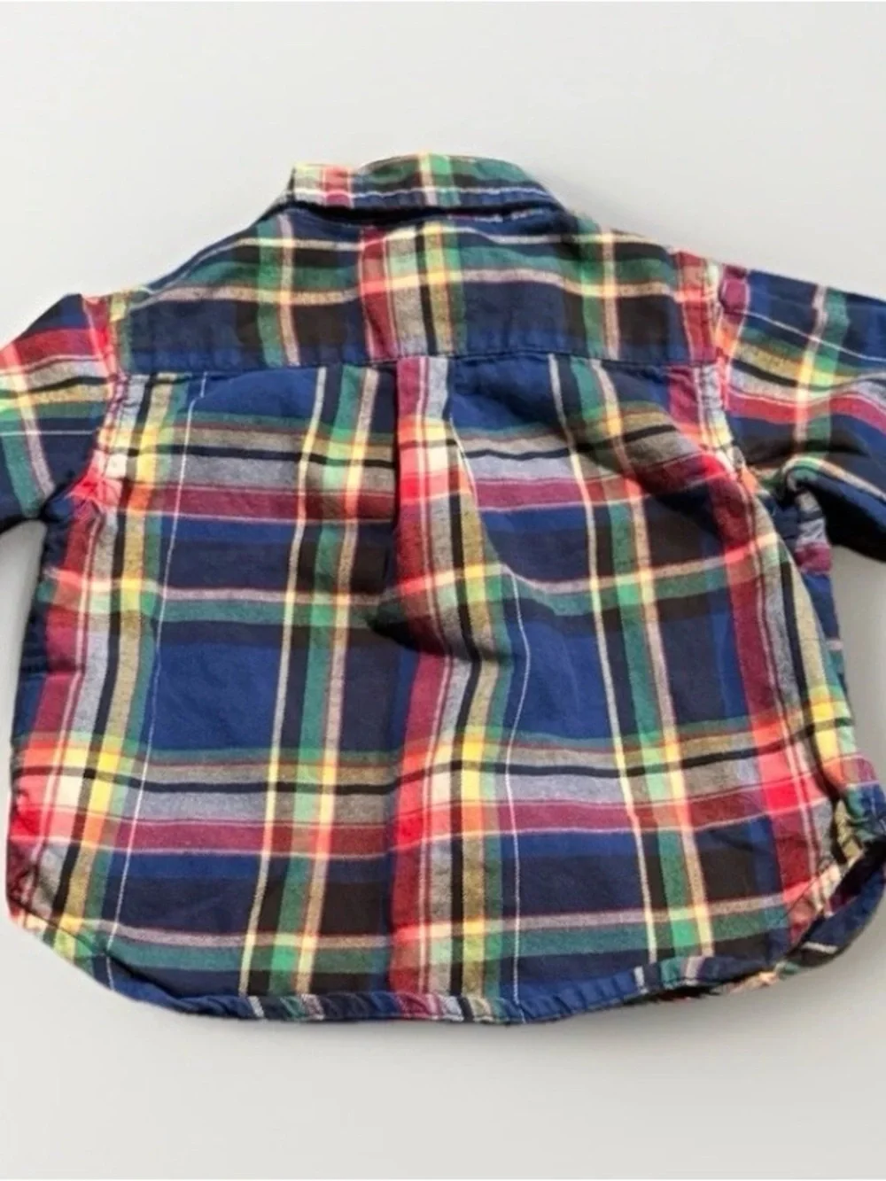 Ralph Lauren Multicolor Plaid Button-Down Shirt for Kids